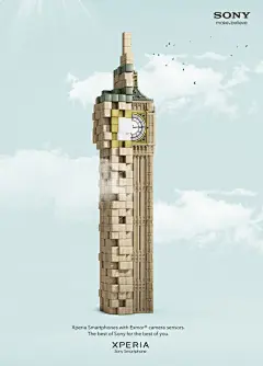 索尼大法！16张创意产品海报设计 - 优优教程网