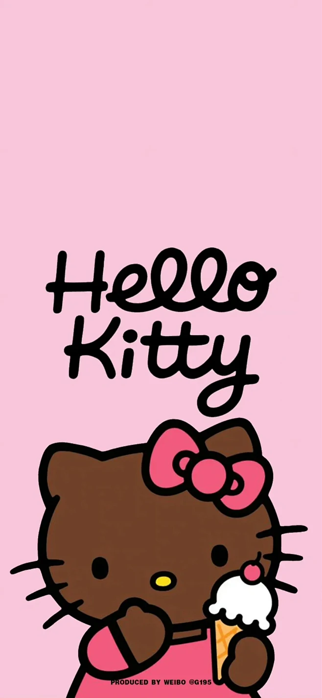 黑皮Hello Kitty壁纸分享