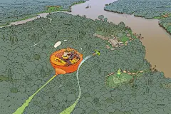法国漫画大师墨比斯(Moebius)为奢侈品品牌爱马仕所绘制的一些插画 Voyage d’Hermès 。

故事根据与爱马仕同名的奥林匹克神赫尔墨斯（Hermes）的旅行为爱马仕创造了一系列美丽的幻想景观，虽然这个系列的插画与该品牌没有太多联系，看起来更像Moebius自己自由自在的奇思妙想。

渣浪压图压得太恶心了， ​​​​...展开全文c