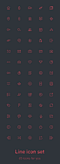 free line icons