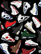 #sneaker# #壁纸# Air Jordan Collections<br/>Air Jordan 6