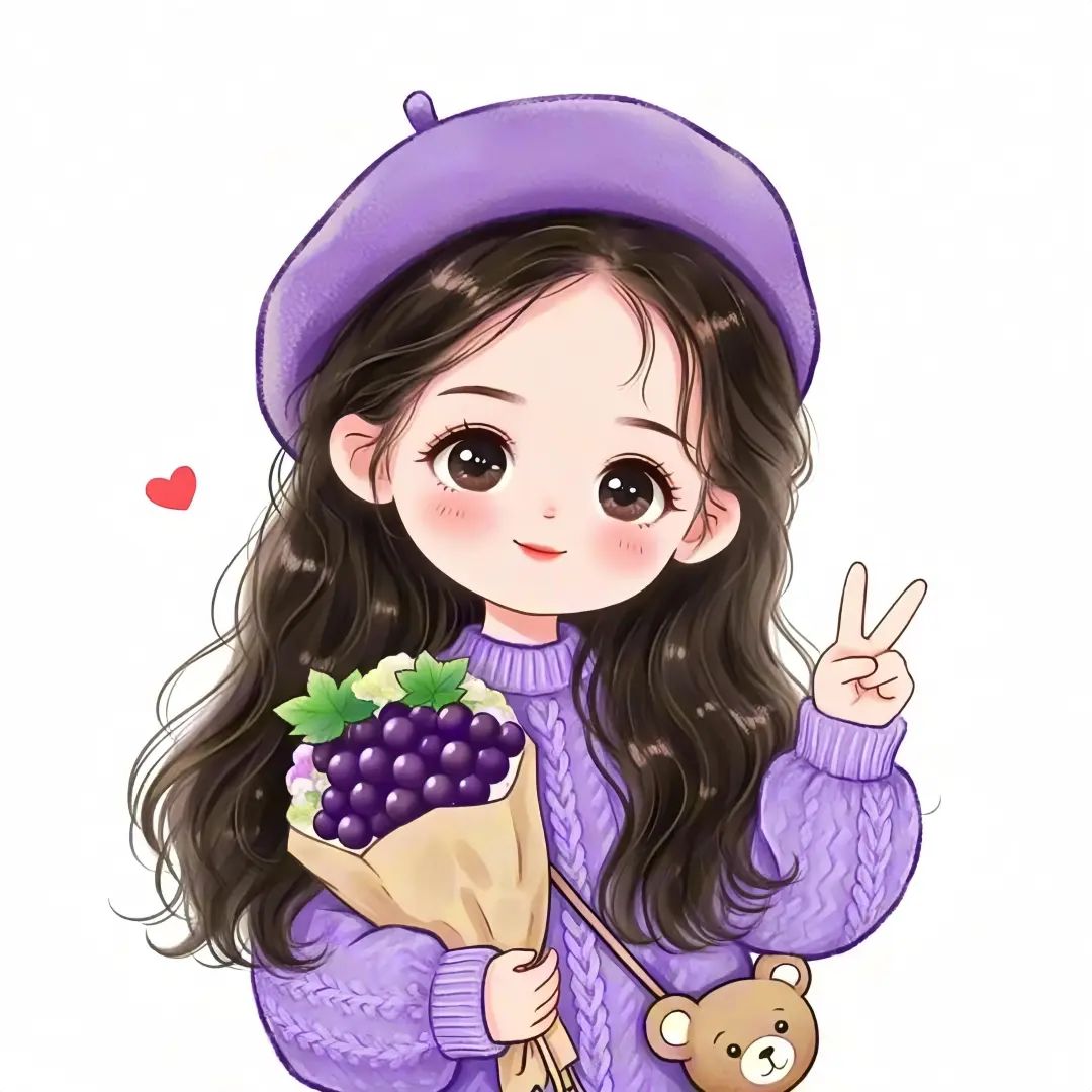 三八妇女节女王节女神节肌理插画优雅女性人物元素素材_美女头像真人头像高冷