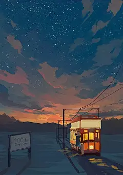 梦幻童话插画，每一张都是你的头像与壁纸