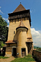 罗马尼亚，特兰西瓦尼亚，Biertan强化教堂，陵墓塔