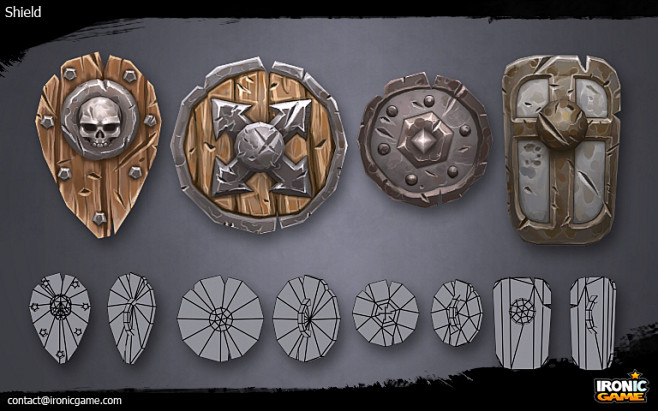 Low Poly Shield