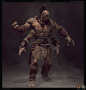 Mortal Kombat x - Goro Comp, Bernard Beneteau : I had the privilege of creating the character design, anatomy structure and all the artistically rewarding areas of this iconic MK villain. This is a render of the textured highres asset that was used for bo