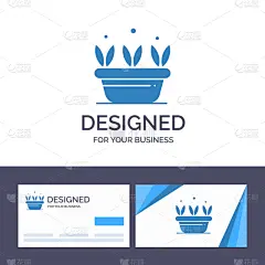 品牌名称,名片,创造力,模板,生物学,华丽的,清新,环境,植物群,生长