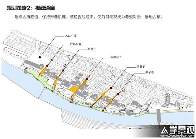 成都西来古镇榕树片区沿河增建 - 学景观...