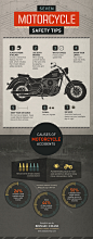 motorcycle safety tips infographic 