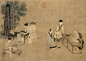 名称：撵茶图

作者：刘松年

材质：绢本设色

大小：44.2cmx61.9cm

收藏机构： 台北故宫博物院

艺术时期：宋代