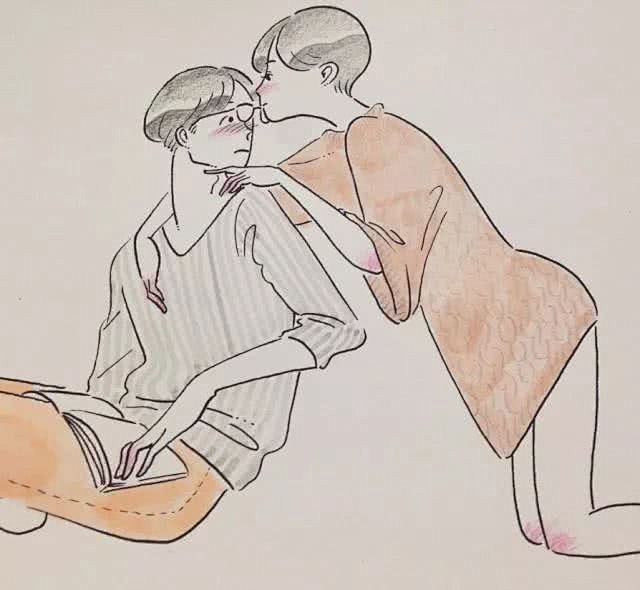她用羞羞的插画画出恋爱男女的那些事大多数人都中枪了