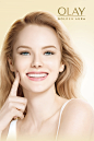 Olay retouch 修图 广告