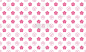 传统的日本图案“NEJIASANOHA”粉红色