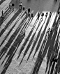 ♂ Perspective black and white photography Long Shadows