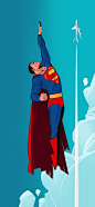 Superman Superhero 壁纸
