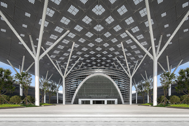 由欧博担任设计总承包的深圳国际会展中心落成谷德设计网gooood是中国
