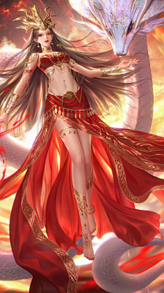 国漫-花瓣网|陪你做生活的设计师 | 美杜莎女王