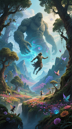 Mike设计采集到科幻森林