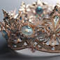 Demo992_a_jewelry_design_mermaid_princess_crown_gemstones_and_d_870fbf2e-b3a7-46eb-8034-79adf10bfab7
