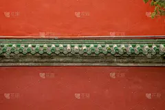 红色,墙,高雅,沈阳,瓦,过时的,古典风格,砖墙,宫殿,建筑结构