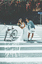 修图师-萧岚的婚纱摄影作品《Bicycle》