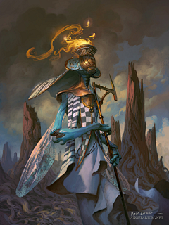 Fiona_晖采集到Peter Mohrbacher(美国)