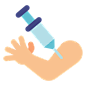 Immunization free icon 手 胳膊 注射 打针 输液