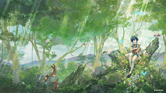 魈先生采集到原神