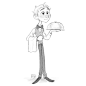 Amelia - Witch in Training, Luigi Lucarelli : Amelia Dewspark is a little girl that lives in the whimsical town of Pinepeak.  She'll meet and learn from interesting people and creatures along her journey to become the greatest witch in the world! 

(This 