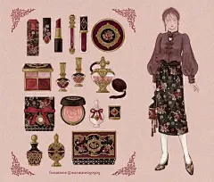 华丽的服饰搭配素材 - 半次元 - ACG爱好者社区