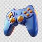 free psd gamepad game controller icon isolated 3d