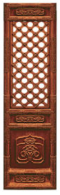 古代红木门