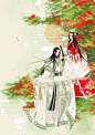 @美颜封面工作室##收集整理##古风情侣素材##侵删