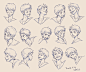 Expression Design of Donald by *chacckco on deviantART