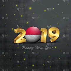 摩纳哥,字体,2019,新年前夕,18岁到19岁,白昼,华丽的,国内著名景点,庆祝