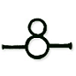 这个符号在炼金术中象征“人的灵魂或精神”。