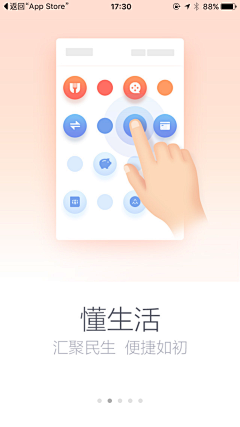 画画的Nancy采集到APP-引导/启动页