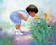 法国画家Donald Zolan天使小男孩小女孩绘画1280欣赏71P（一）
