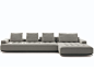 Sectional fabric sofa SHIKI | Sectional sofa by Zanotta