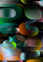 color artwork ILLUSTRATION  wallpaper graphic design  gradient lettering