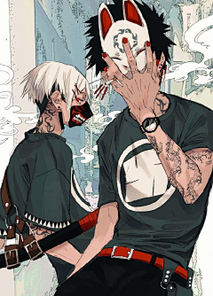 麟千岁采集到插画师-Sakusya2honda