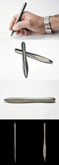 A PEN THAT PRACTICALLY MELTS IN YOUR HAND | READ FULL STORY AT YANKO DESIGN: 