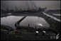陕西省韩城市龙门镇大规模发展工业，环境污染非常严重 2008年4月8日