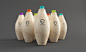 Concept: Ford Jekson : Designed by Bolimond, Ford Jekson (FJ) is a dual purpose package design 
concept. The first purpose is as a bottle for juices. The bottle set is 
designed for different flavors and varieties (for example yellow is for 
lemon, green 