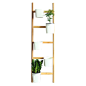 北欧竹梯形花架铁艺多层现代简约客厅单个阶梯式绿箩阳台栏杆花架-淘宝网