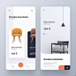 UI/UX Inspiration on Instagram: “ Furniture app by @omer_rdogan ・・・・・・・・・・・・・・・・・・・・・・・・・・ ⭐️ Want to be featured? ⠀ Use #uibysherms or tag @uibysherms to be featured…”