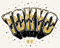 Lettering 2016–17 on Behance