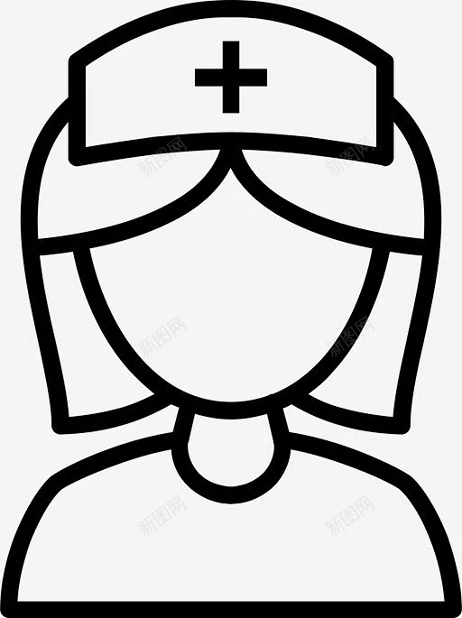 护士医生健康图标 页面网页 平面电商 创意素材-花瓣网