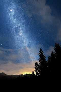 夏夜薇凉采集到星空之夜