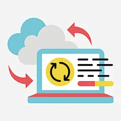 彩色圆角商务电脑卡通元素ai免抠素材_新图网 https://ixintu.com 彩色 圆角 科技 箭头 商务 循环 云朵 扁平化 矢量图